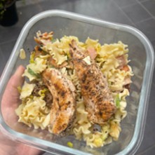 Chicken and rice meal prep
