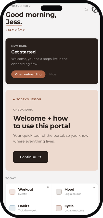 The CBJL Home membership app