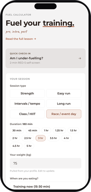 Fuel calculator