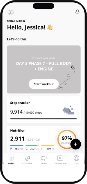 Your training program in Everfit